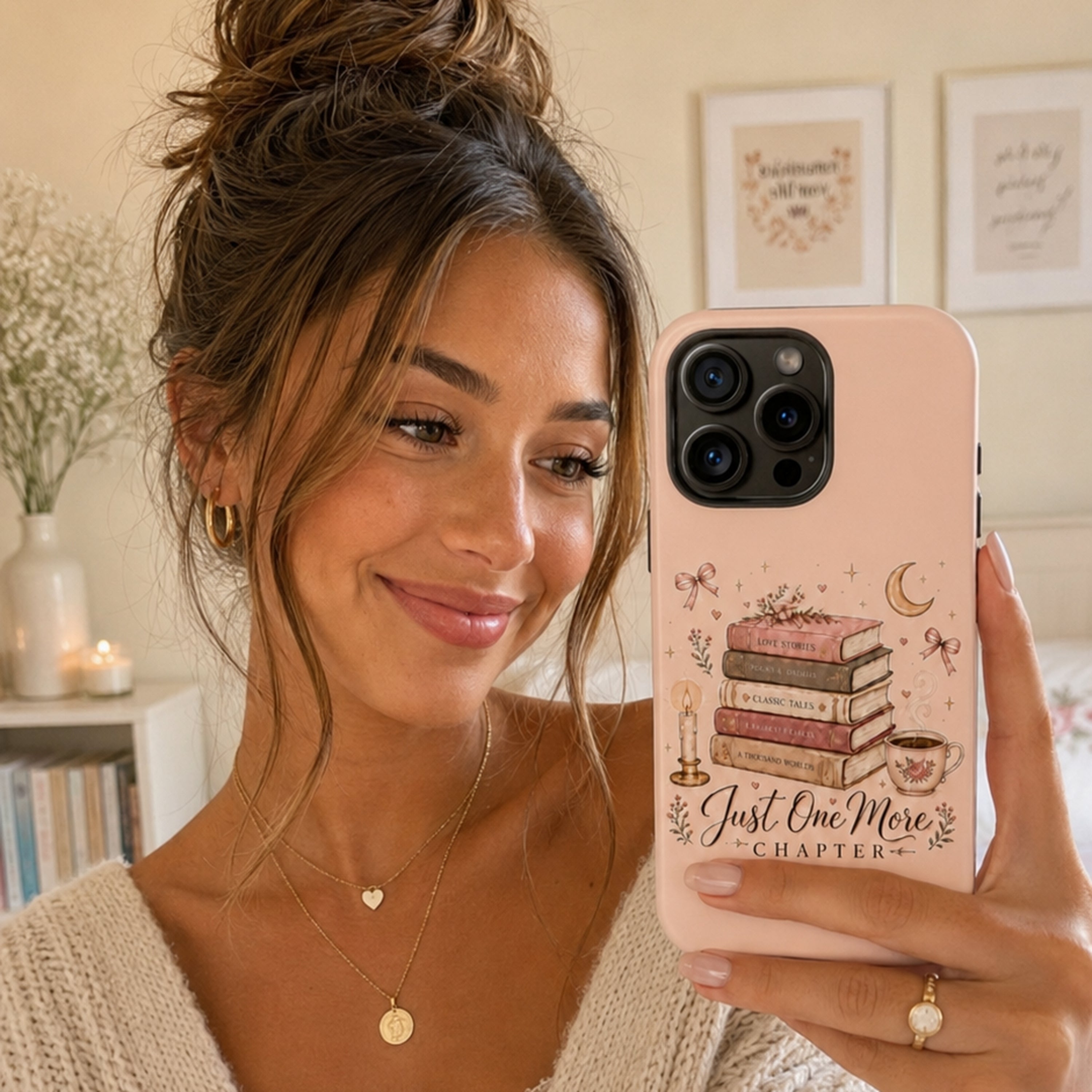 Just One More Chapter Tough iPhone Case