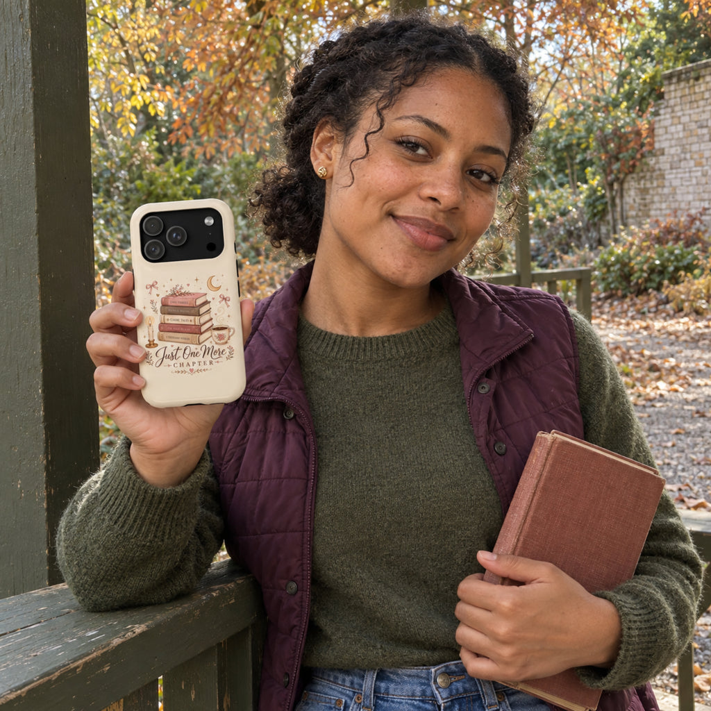 Just One More Chapter Magnetic Protective Case