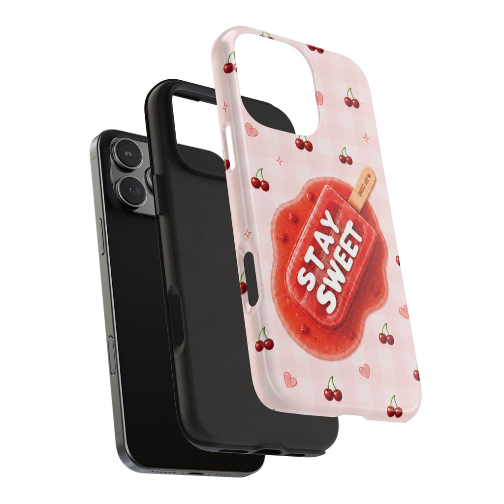 Stay Sweet Tough iPhone Case