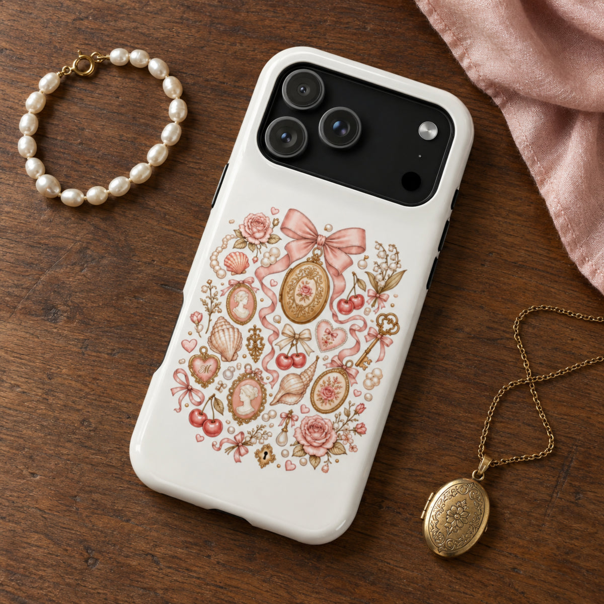 Locket Trinket Collection Tough Protective Case