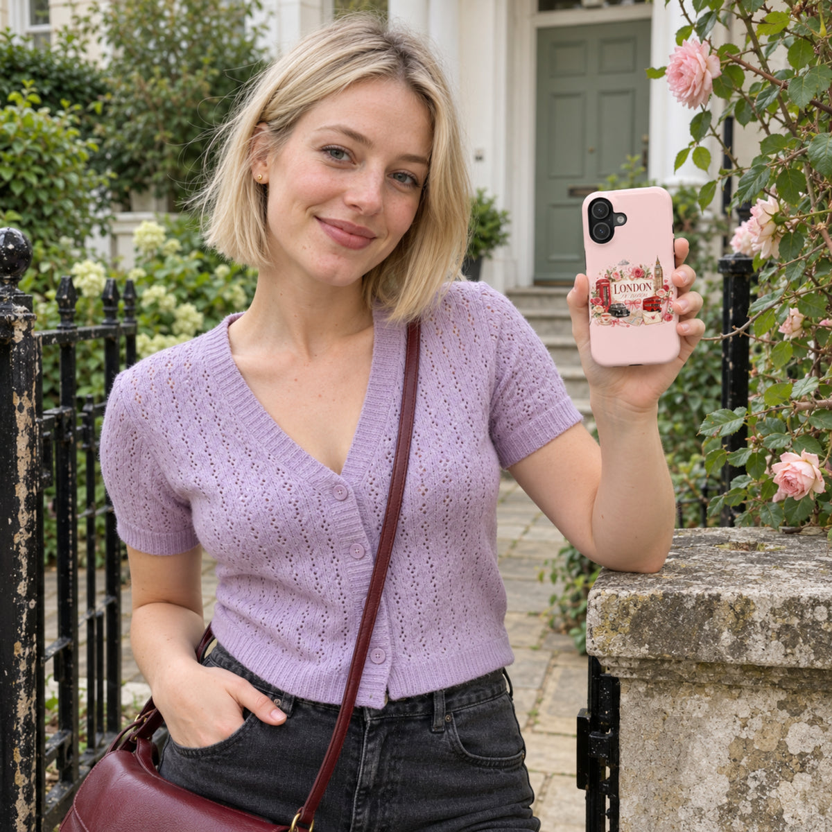 London In Bloom Magnetic Protective Case