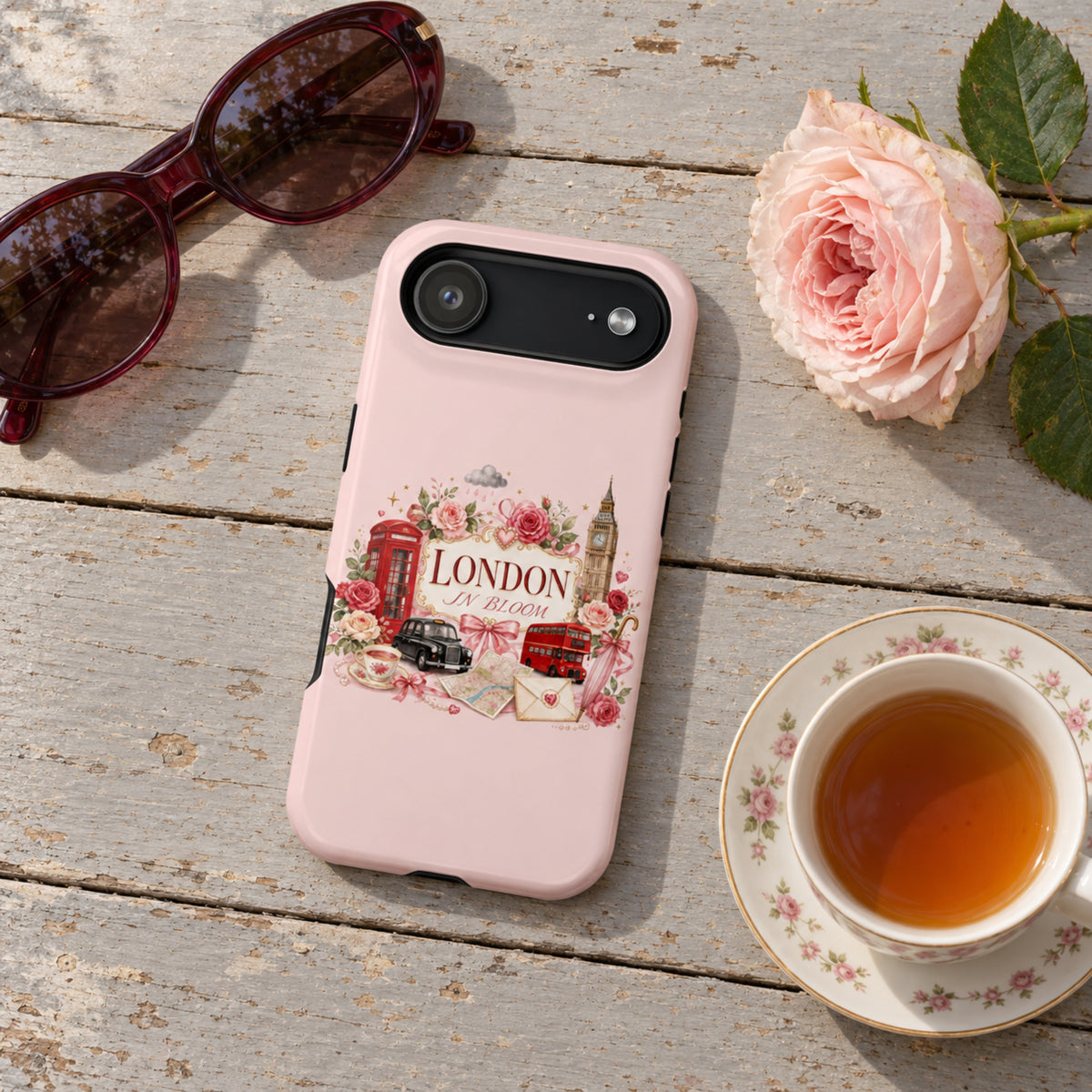 London In Bloom Magnetic Protective Case