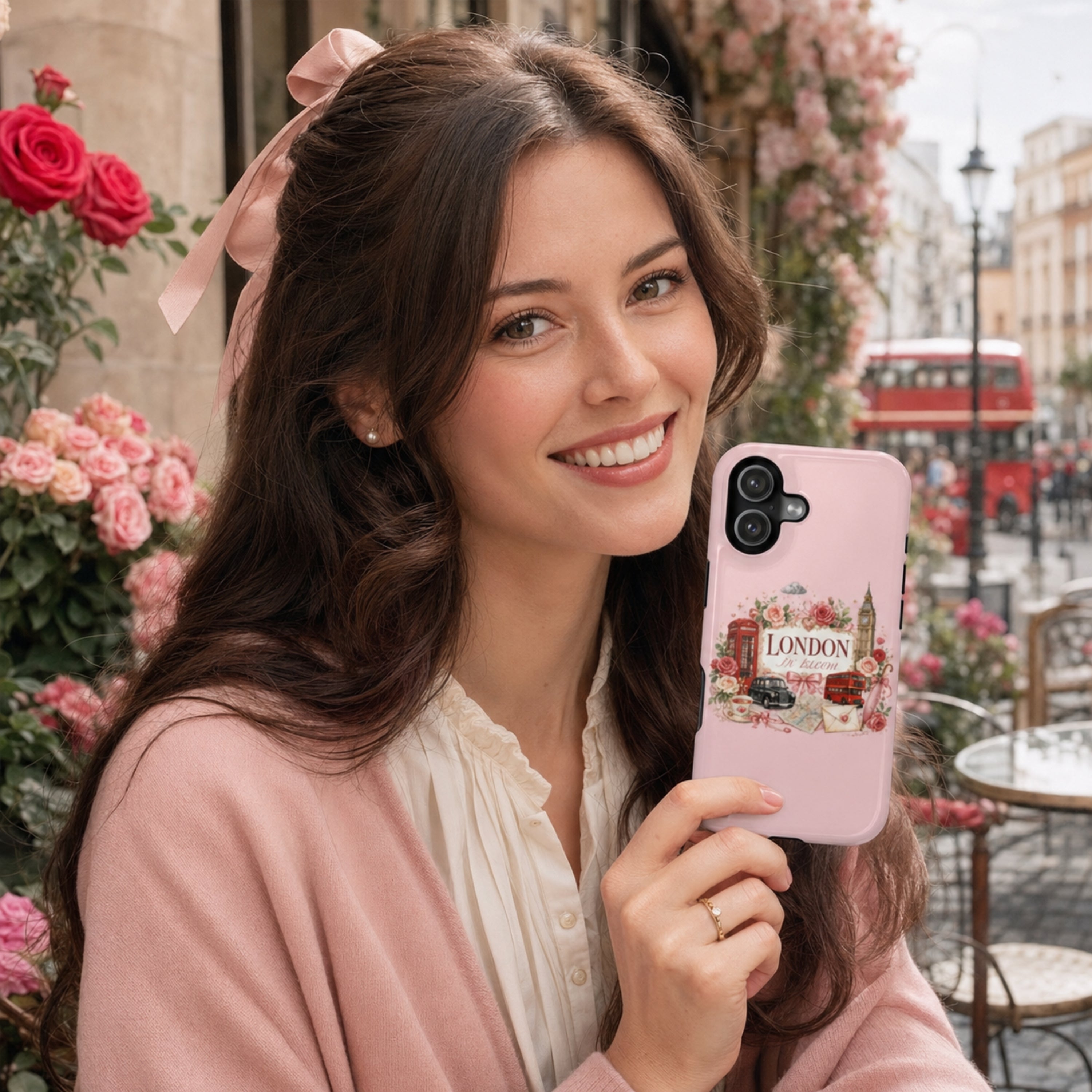 London in Bloom Tough iPhone Case