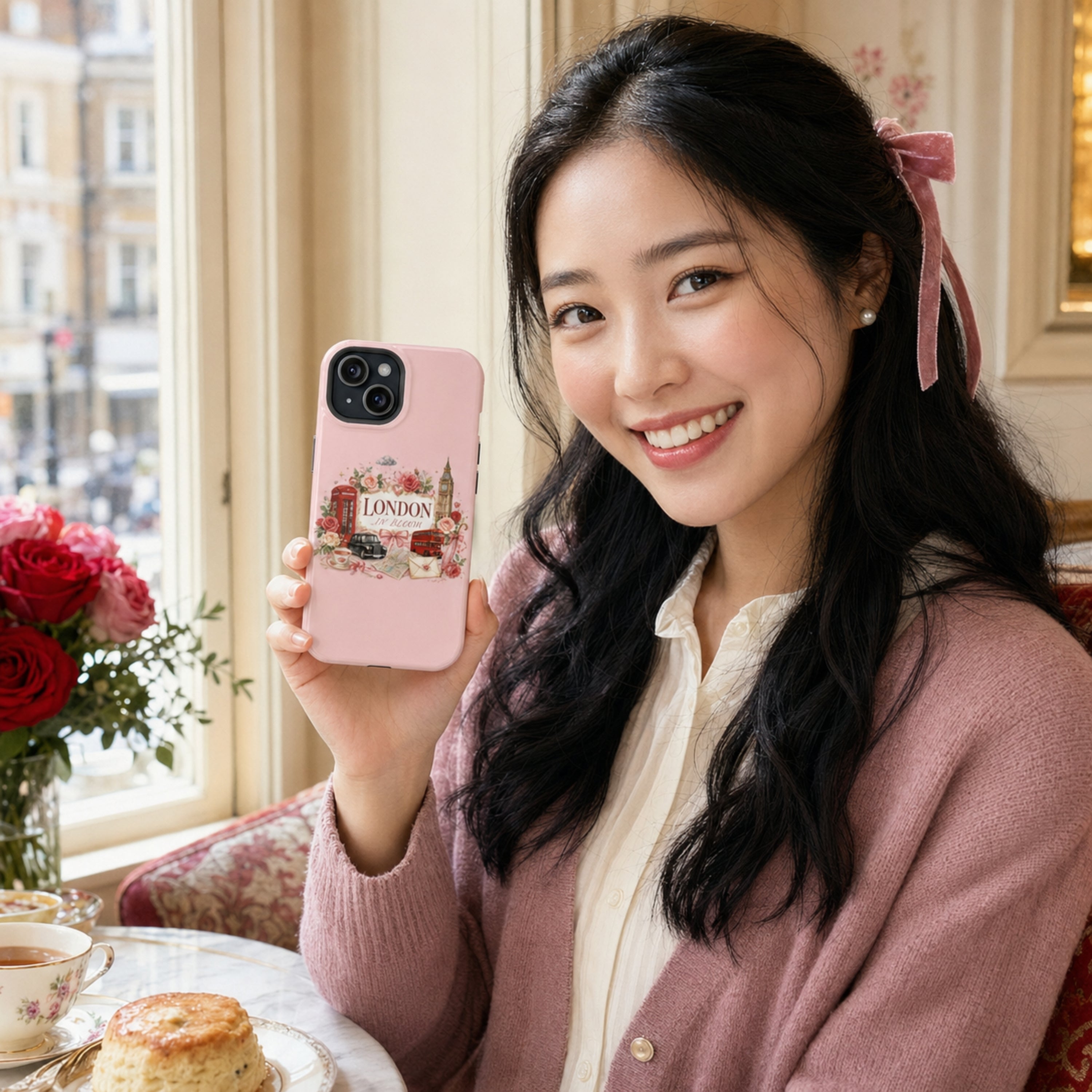 London In Bloom MagSafe iPhone Case