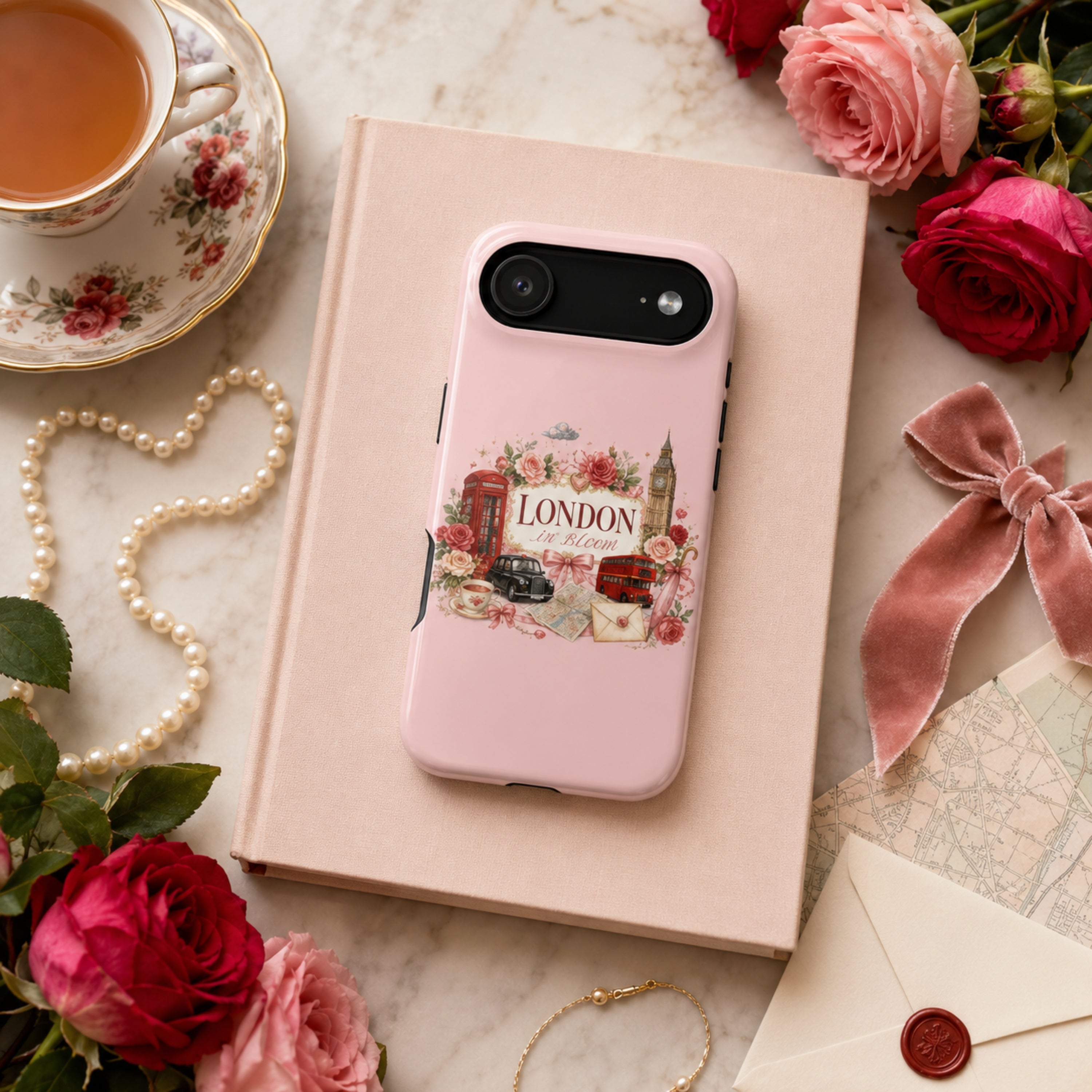 London in Bloom Tough iPhone Case