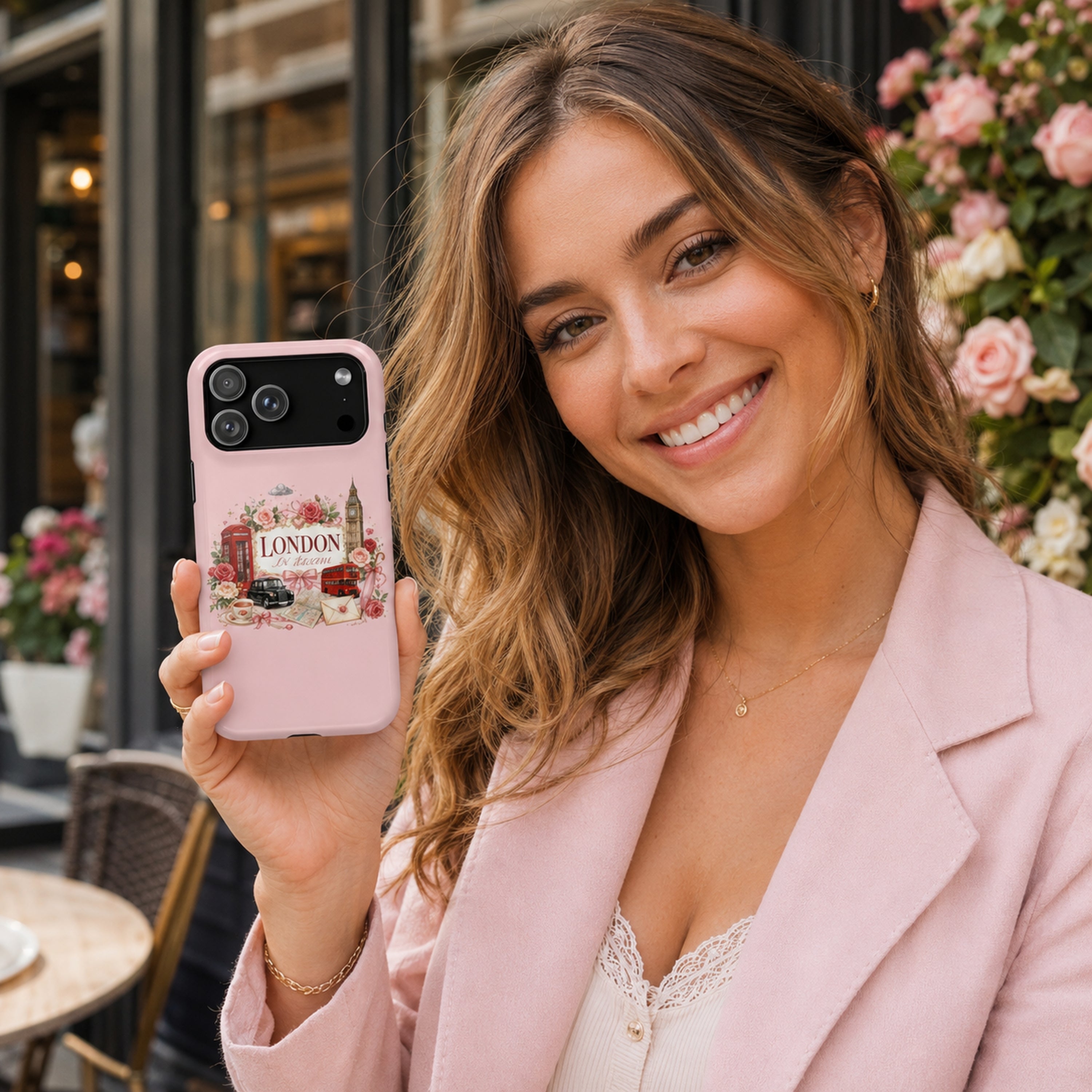 London in Bloom Tough iPhone Case