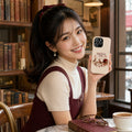 Marginalia Girl Magnetic iPhone Case | Compatible with MagSafe
