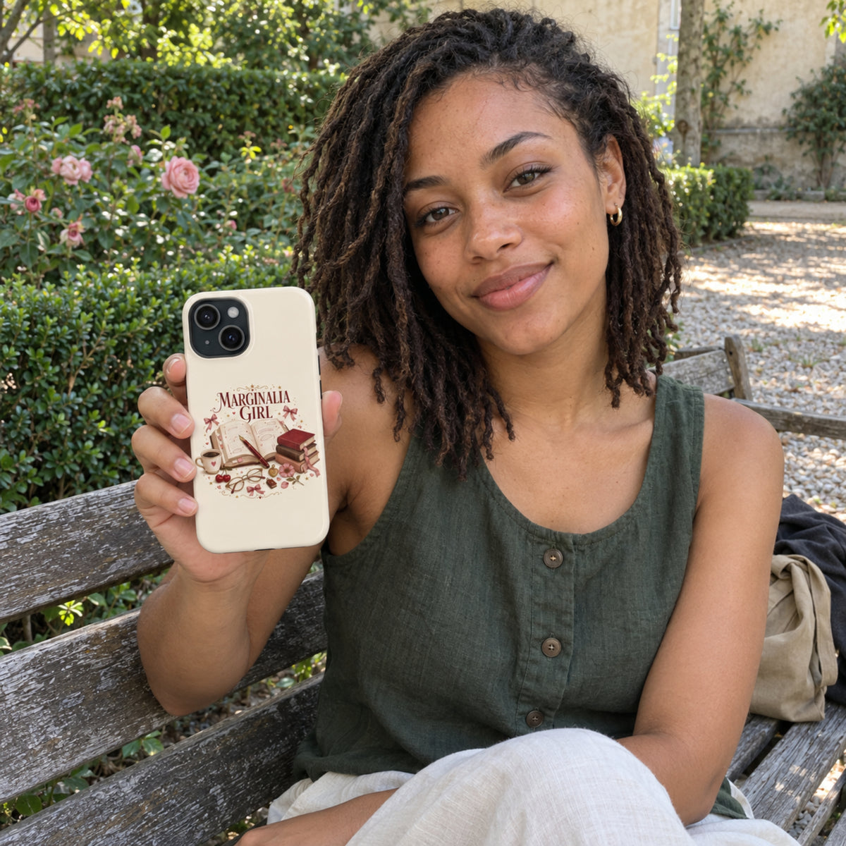 Marginalia Girl Magnetic Protective Case