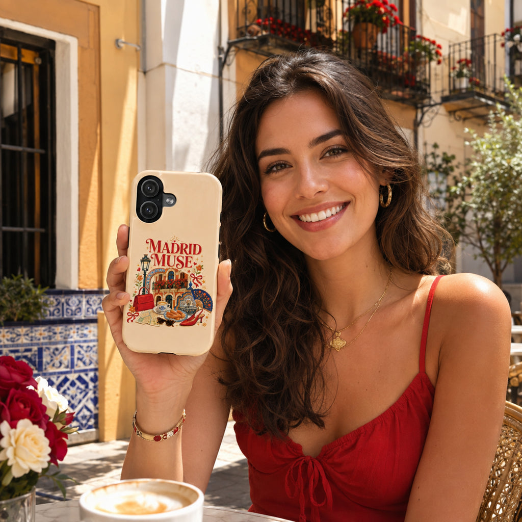 Madrid Muse Magnetic iPhone Case | Compatible with MagSafe