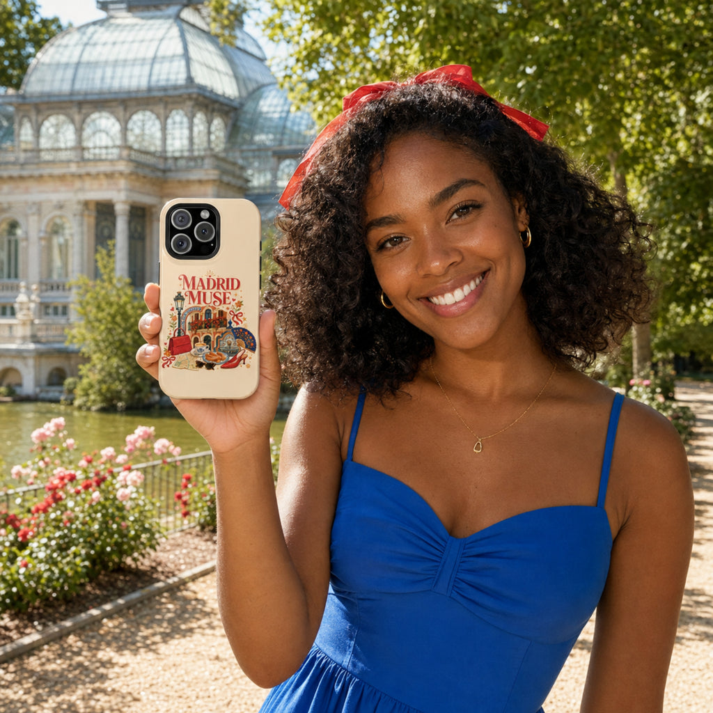 Madrid Muse Magnetic iPhone Case | Compatible with MagSafe