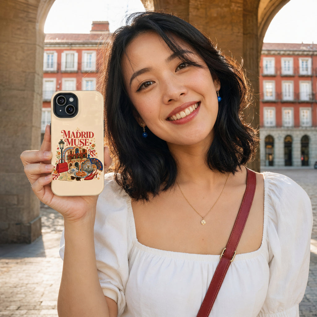 Madrid Muse Magnetic iPhone Case | Compatible with MagSafe