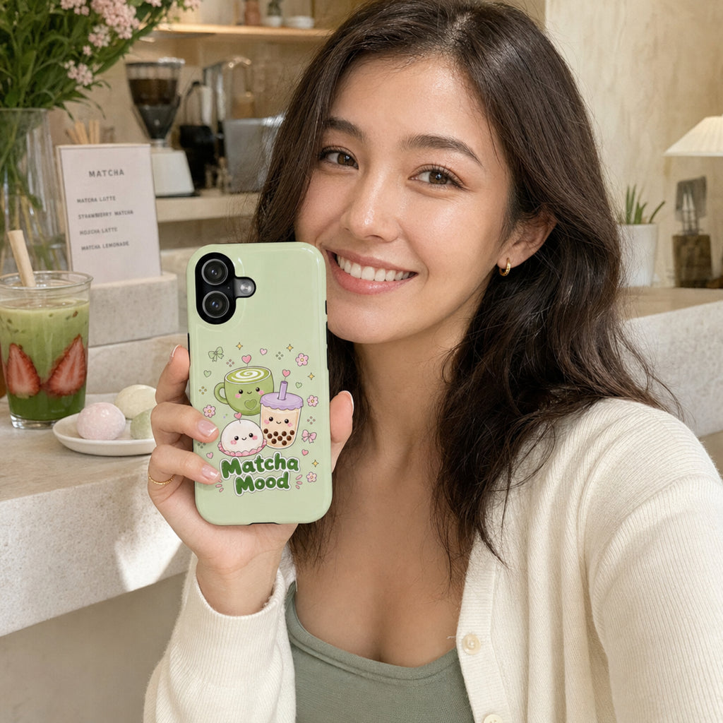 Matcha Mood MagSafe iPhone Case