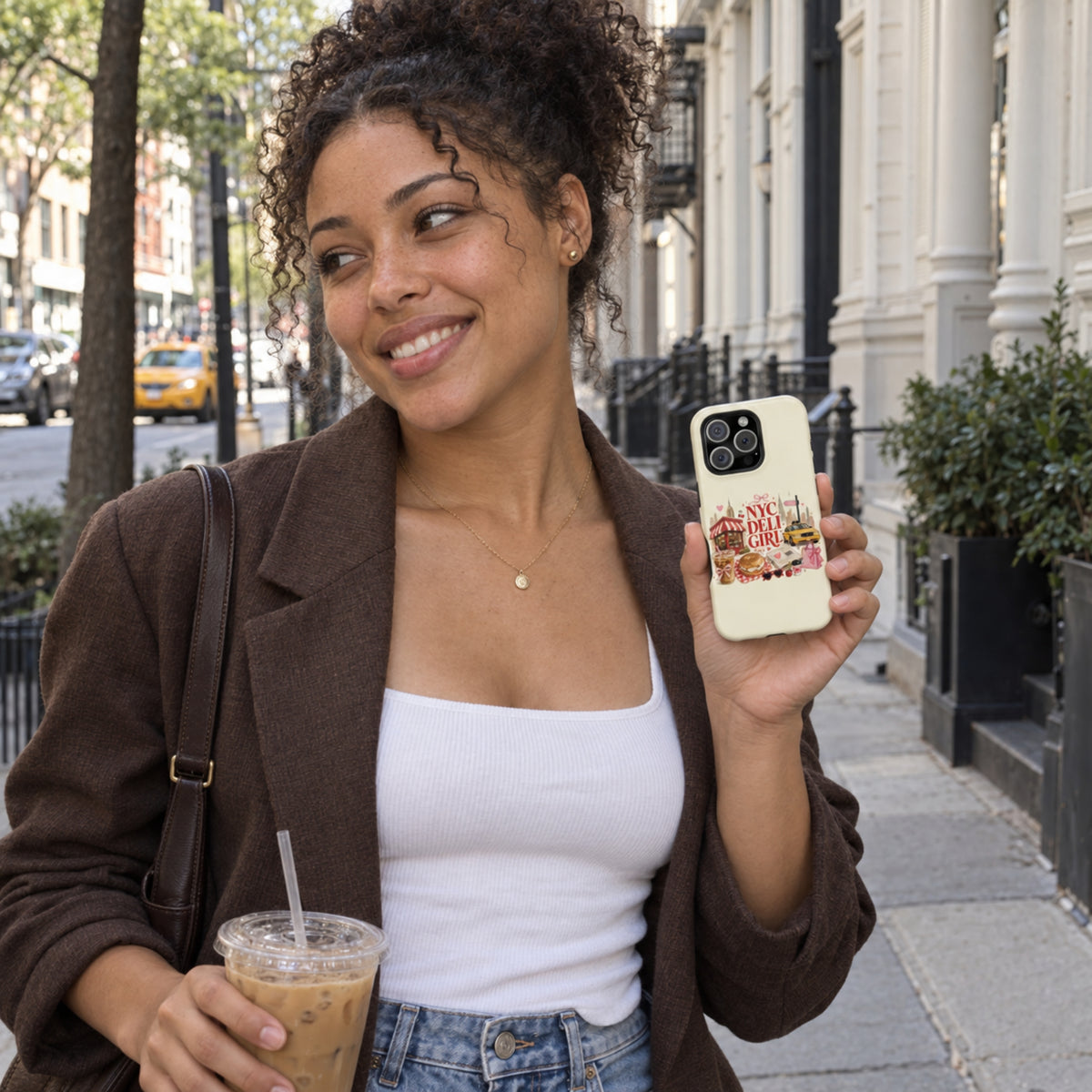 NYC Deli Girl Tough Protective Case