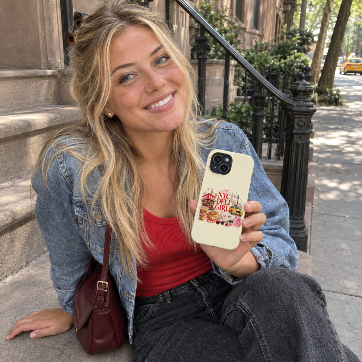 NYC Deli Girl Tough Protective Case