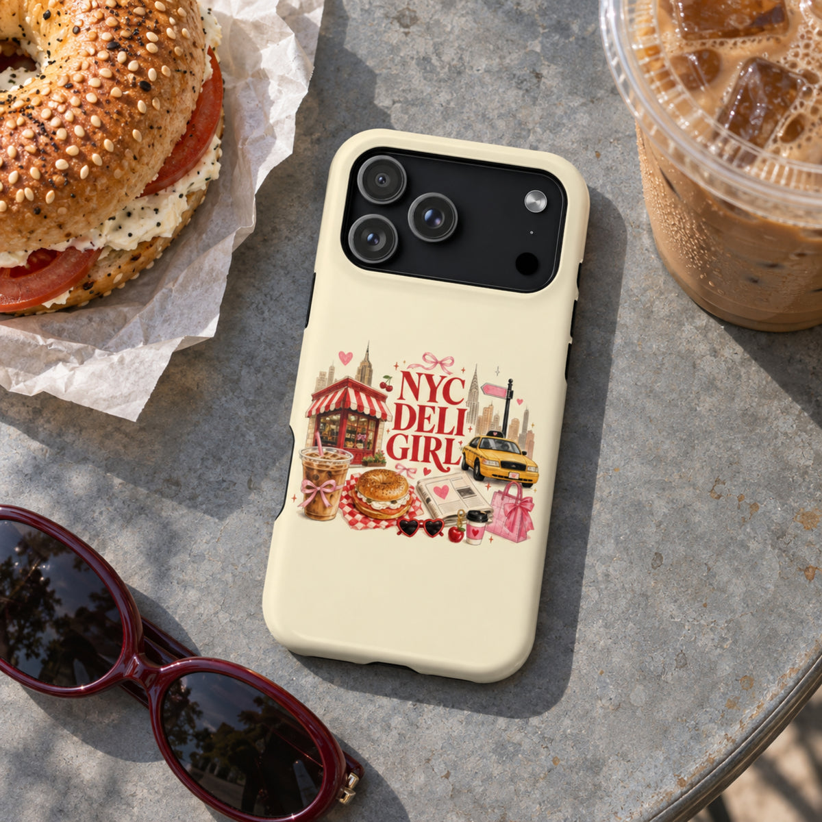 NYC Deli Girl Magnetic Protective Case