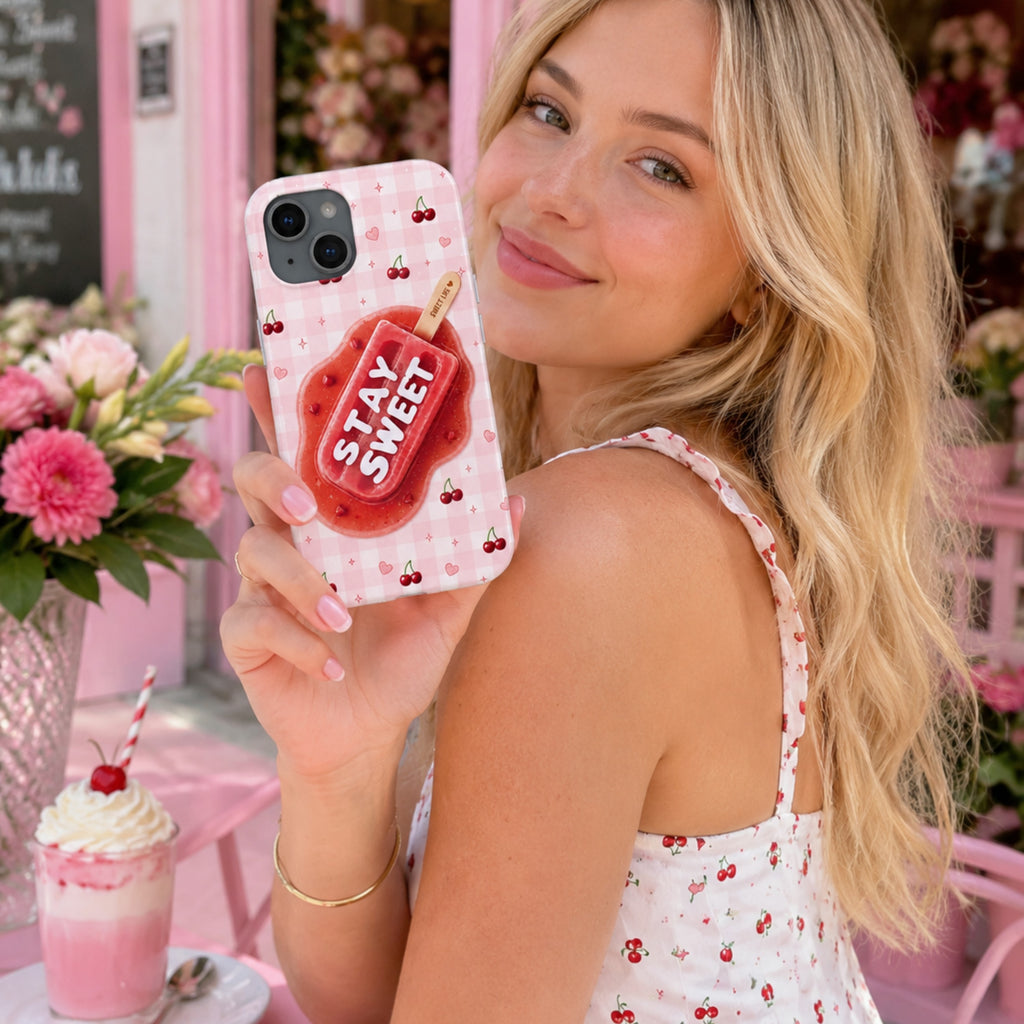 Stay Sweet Tough iPhone Case