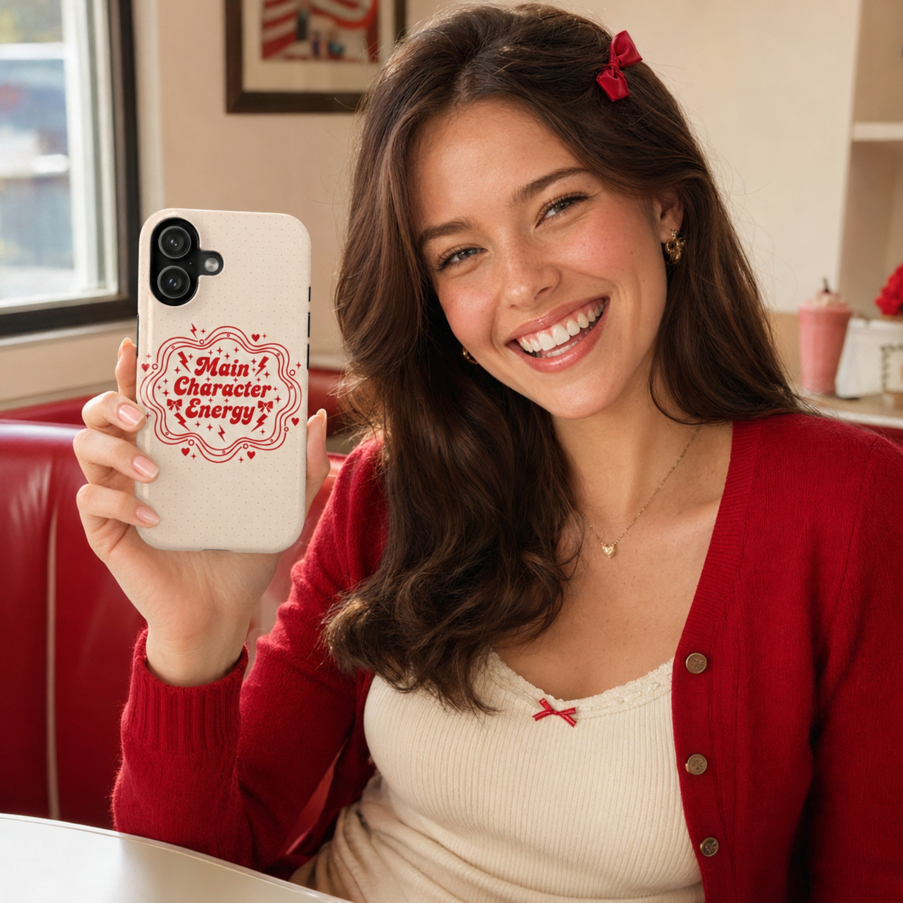 Main Character Energy Tough iPhone Case