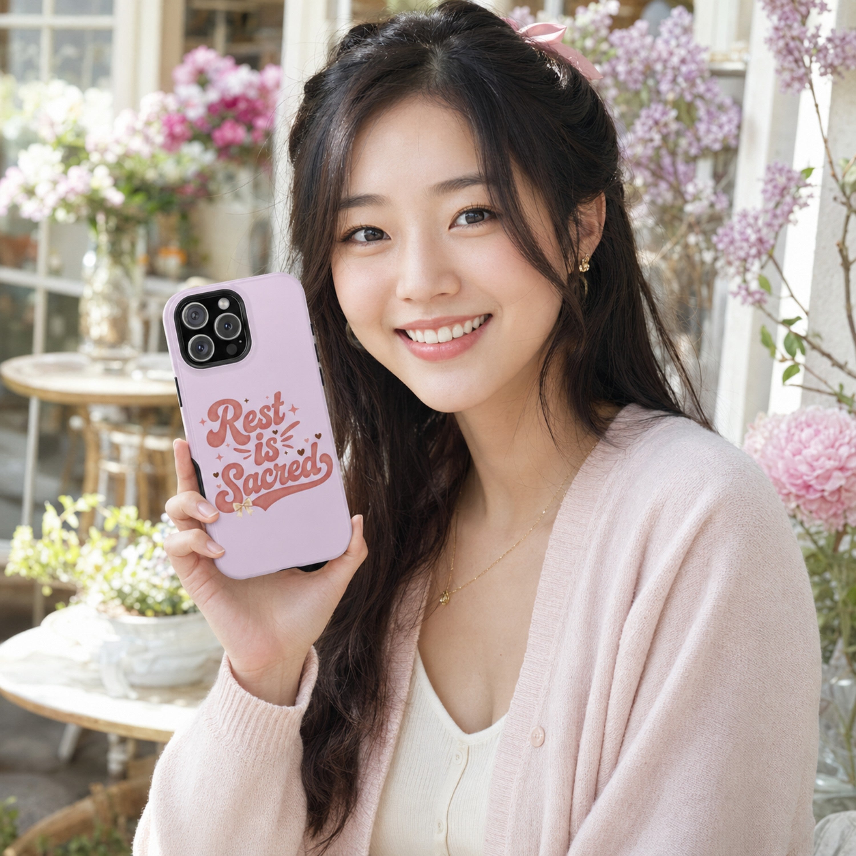Rest Is Sacred Tough iPhone Case