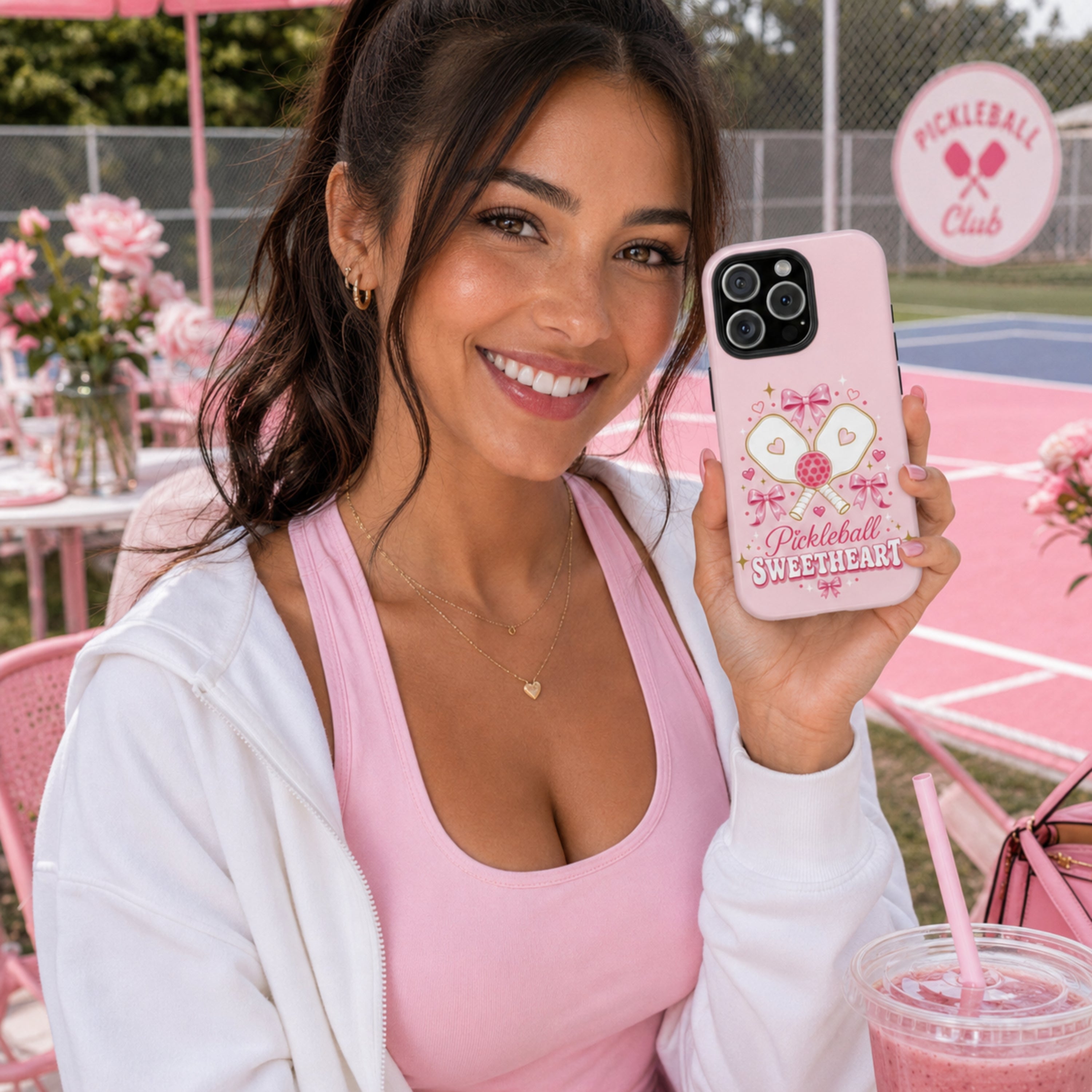 Pickleball Sweetheart Tough iPhone Case