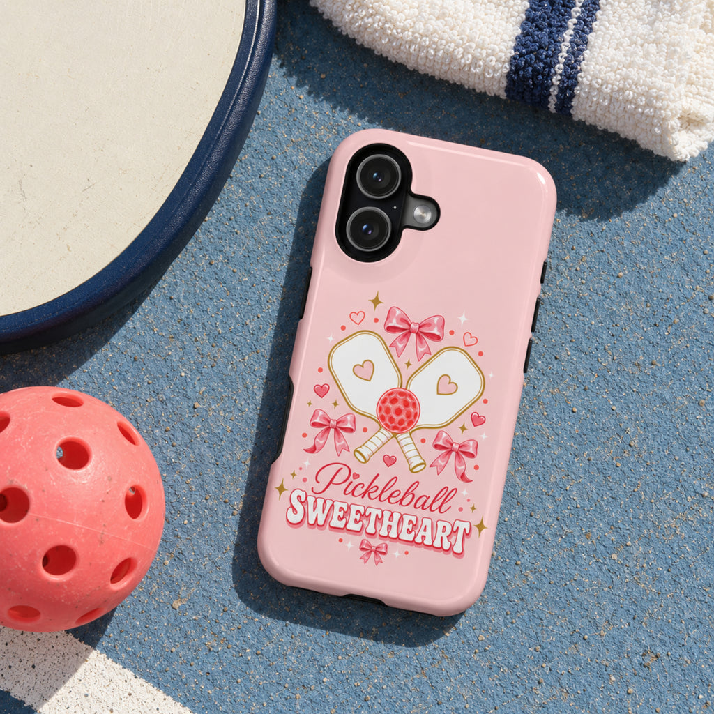 Pickleball Sweetheart Magnetic Protective Case