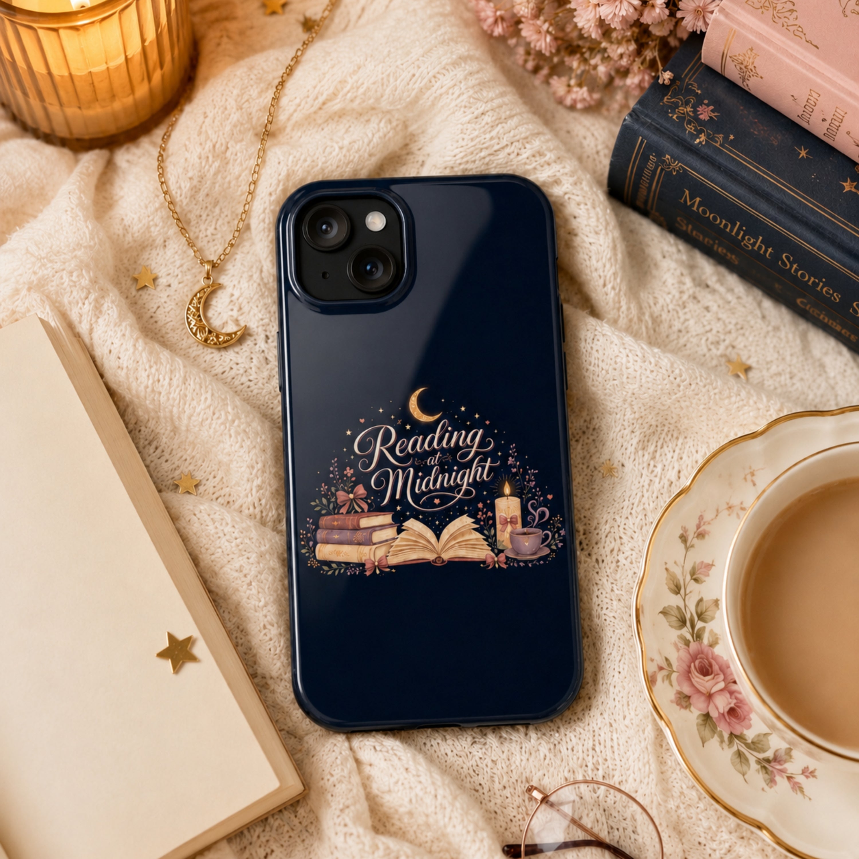 Reading at Midnight MagSafe iPhone Case