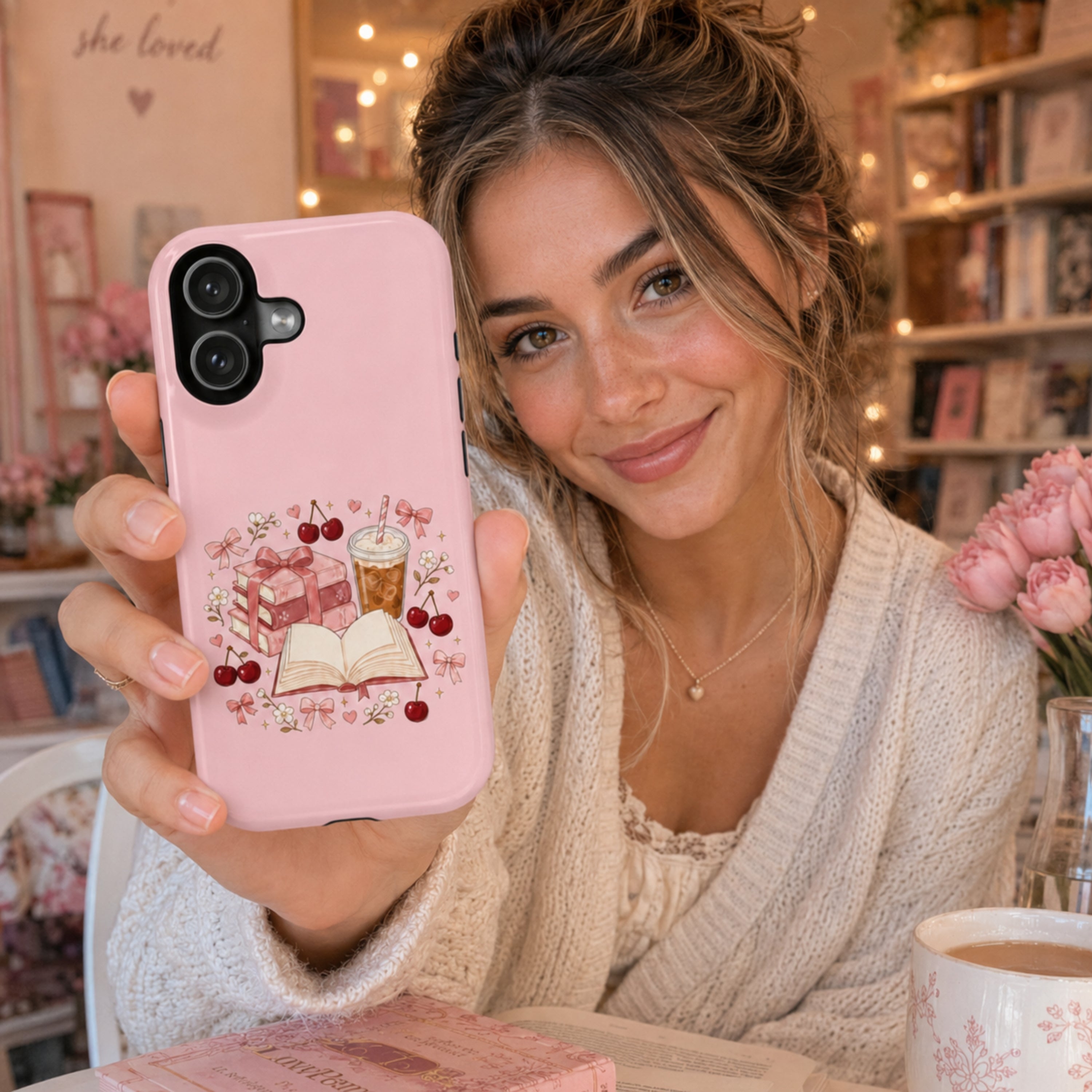 Reading Girl Era Tough iPhone Case