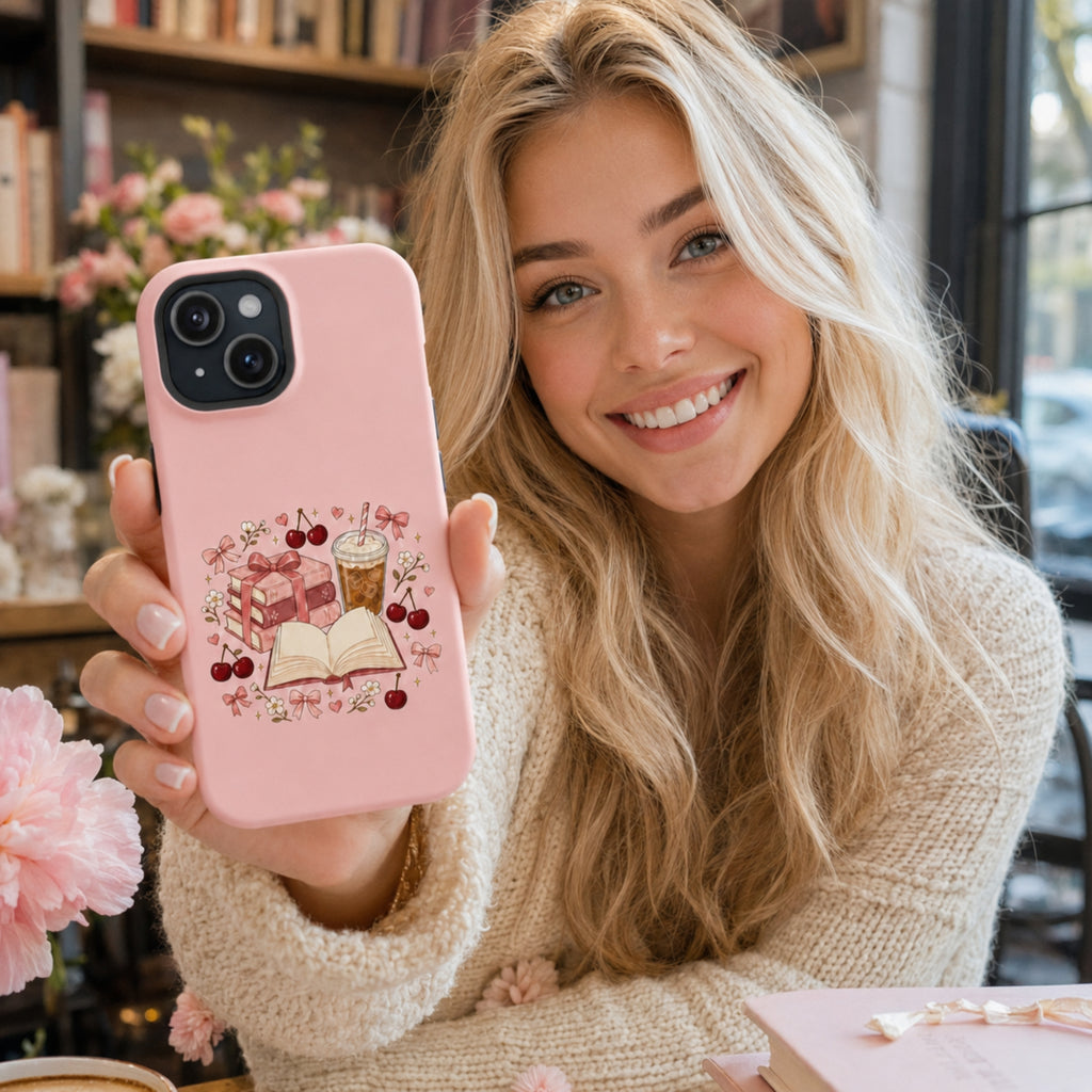 Reading Girl Era MagSafe iPhone Case