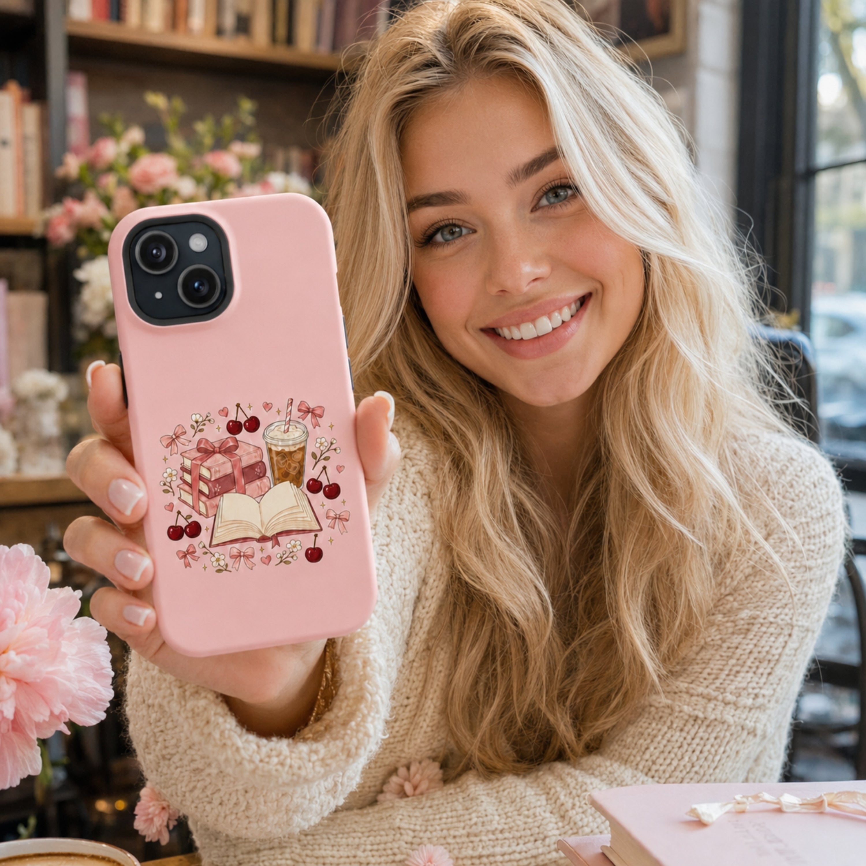 Reading Girl Era Tough iPhone Case