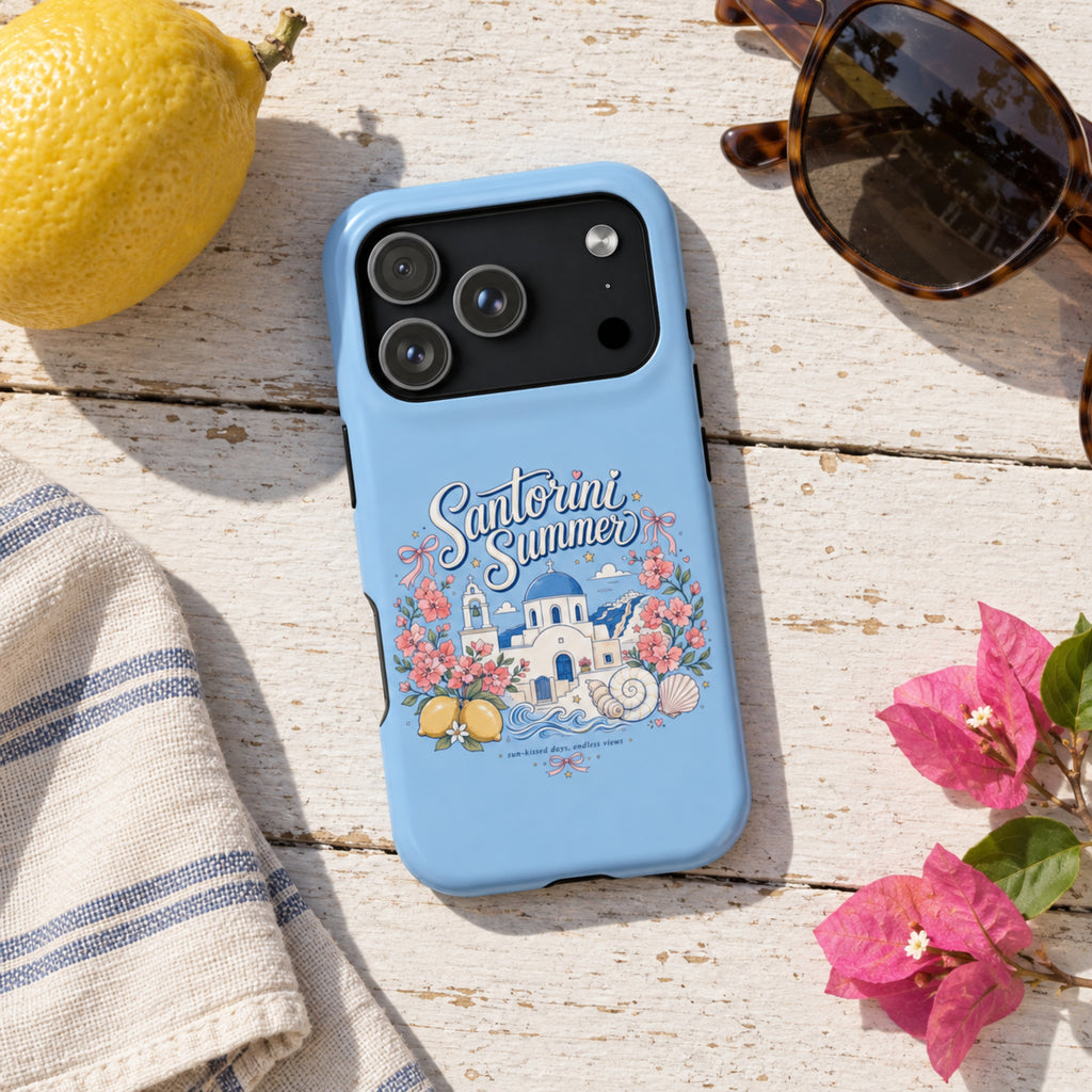 Santorini Summer Tough Protective Case