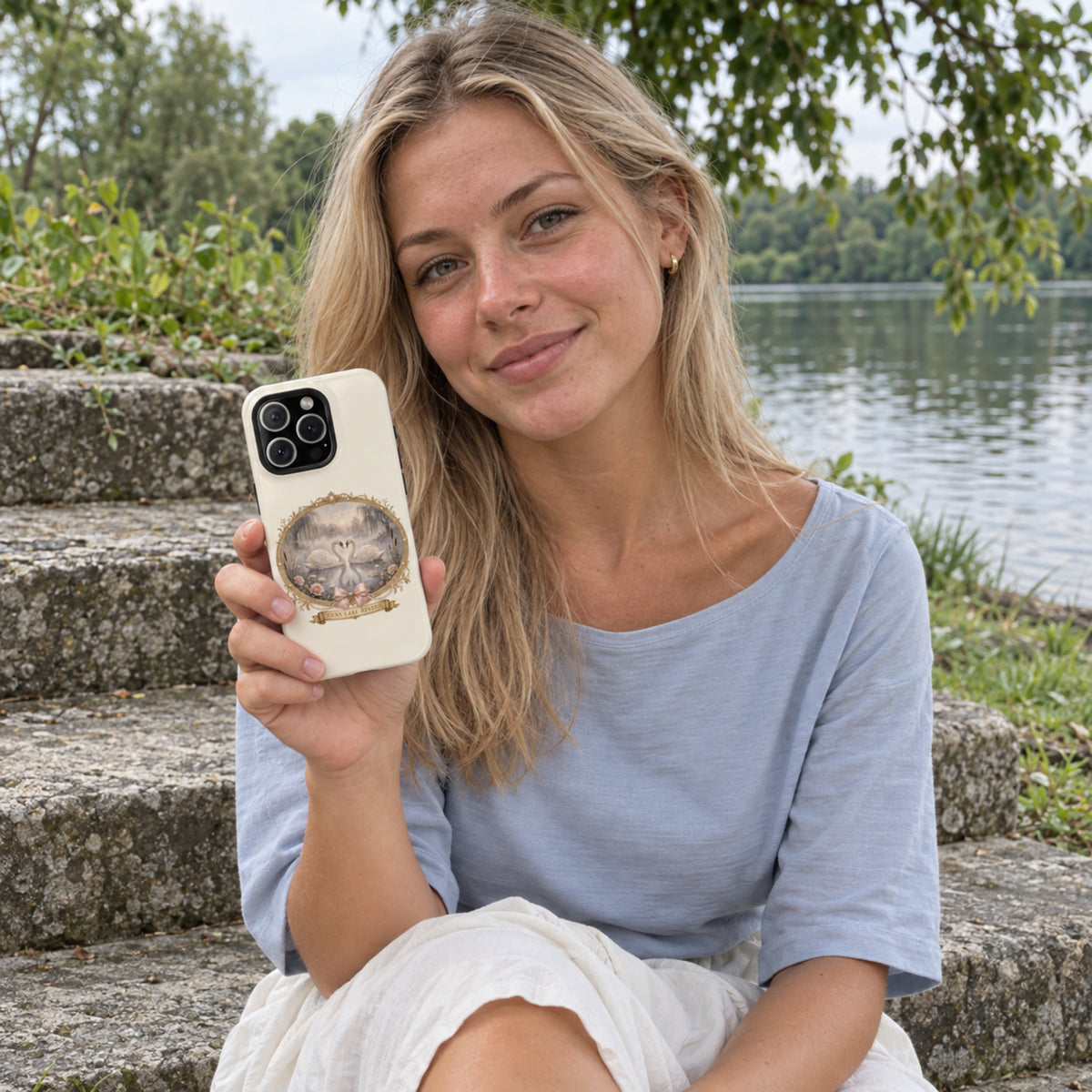 Swan Lake Reverie Tough Protective Case
