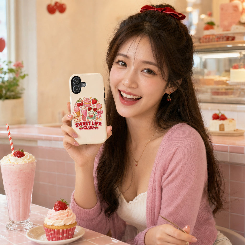 Sweet Life Club Tough iPhone Case