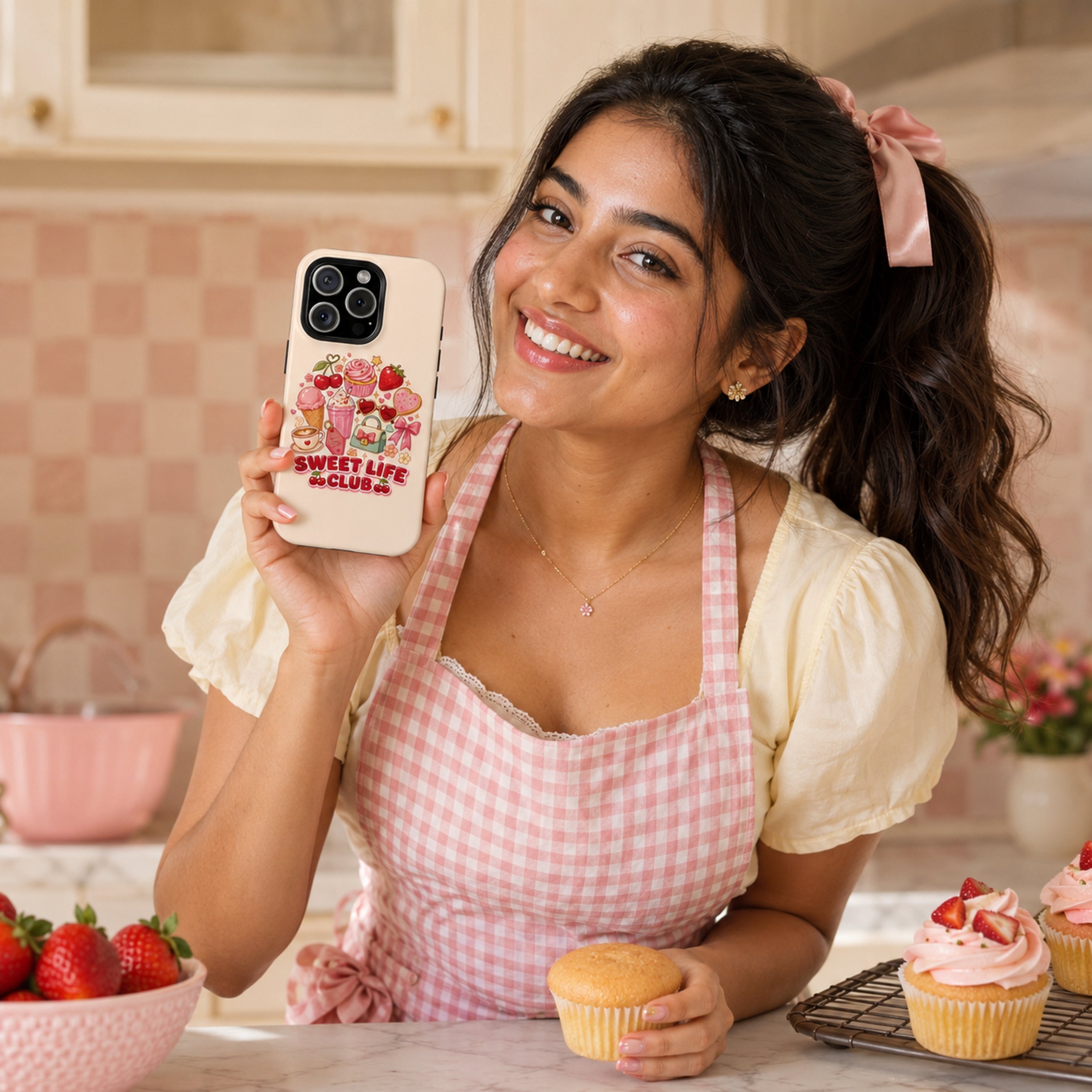 Sweet Life Club Tough iPhone Case