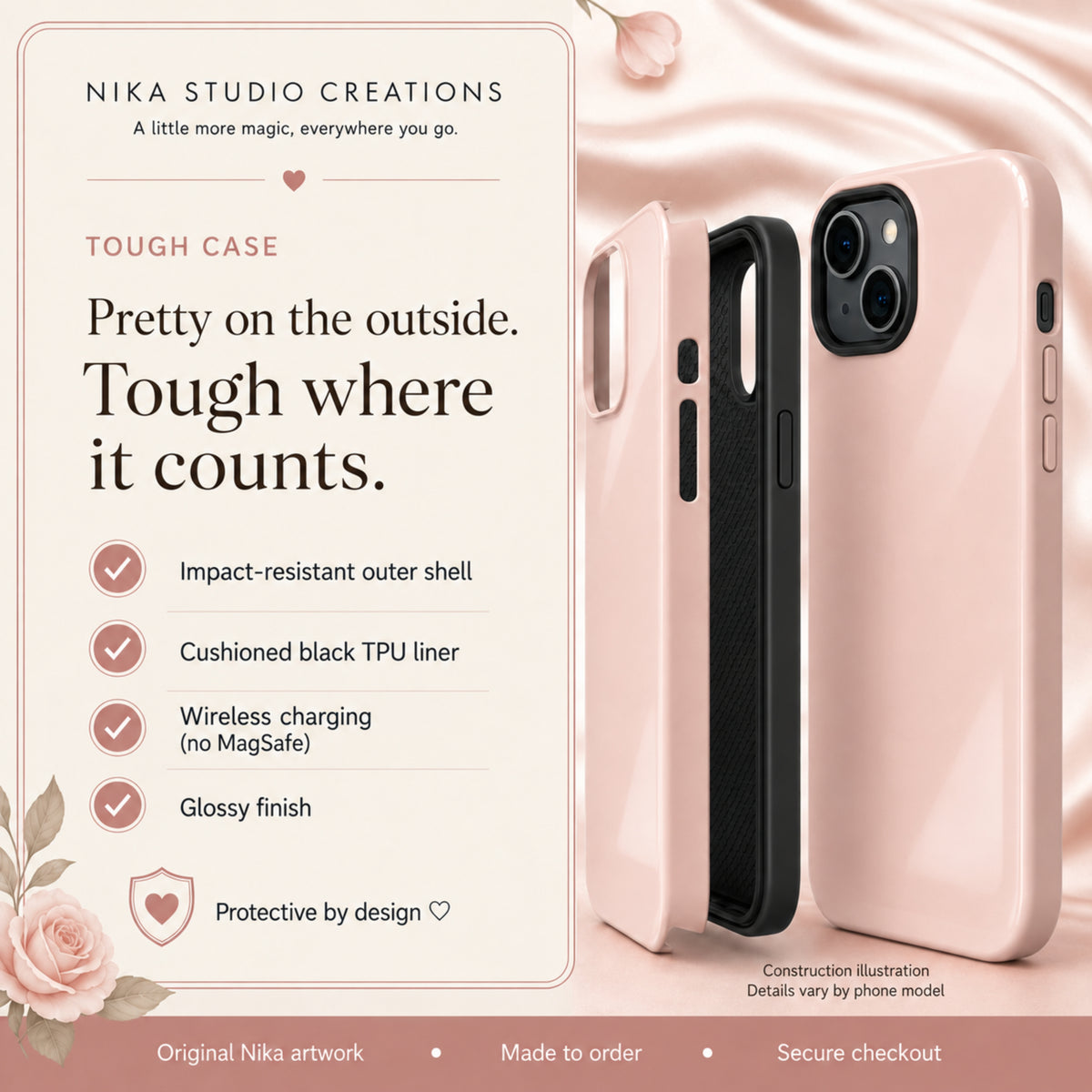 Just One More Chapter Tough Protective Case