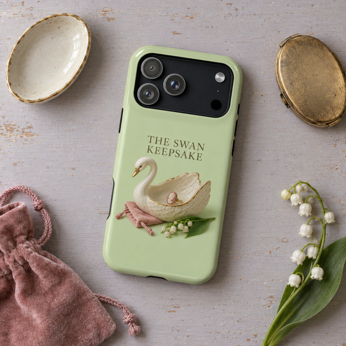 Swan Keepsake Tough Protective Case