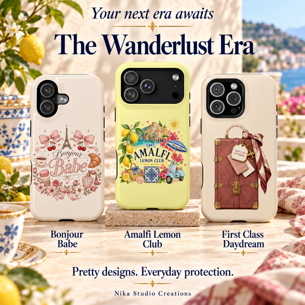 Amalfi Summer Tough Protective Case