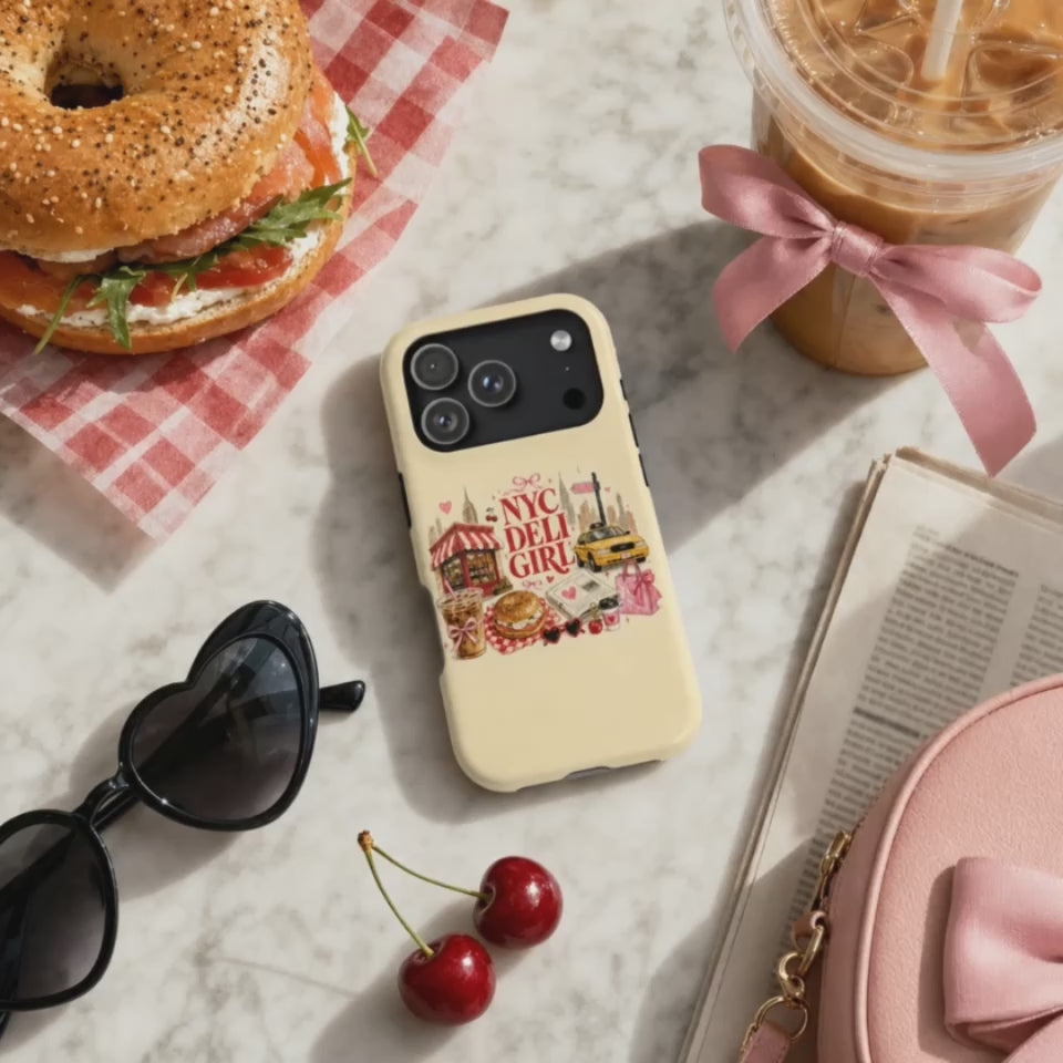 NYC Deli Girl MagSafe iPhone Case
