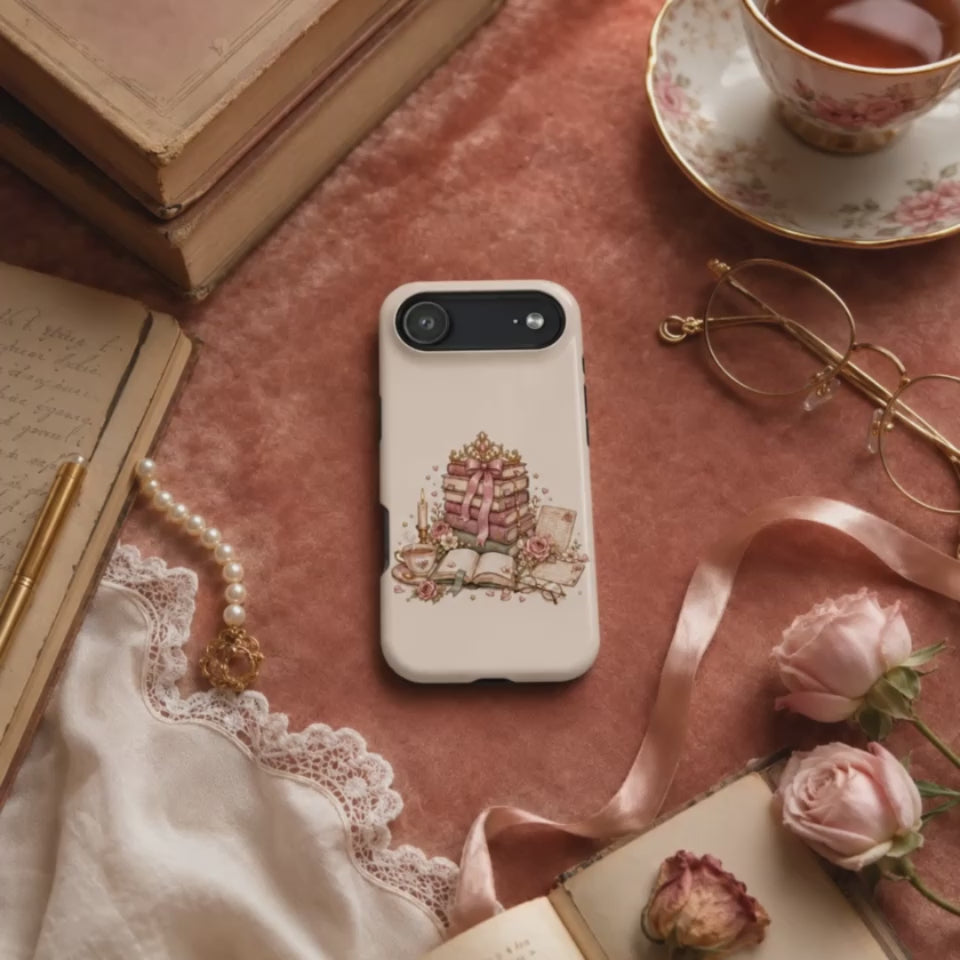 Paperback Princess Tough iPhone Case