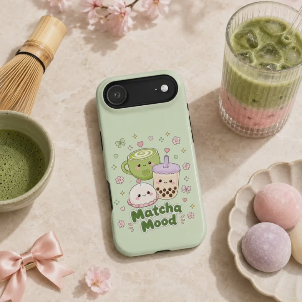 Matcha Mood MagSafe iPhone Case