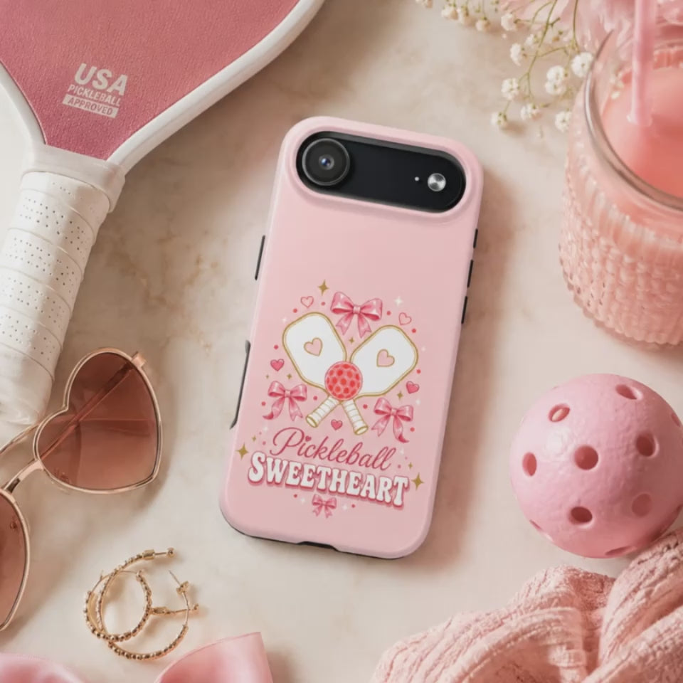 Pickleball Sweetheart Tough iPhone Case